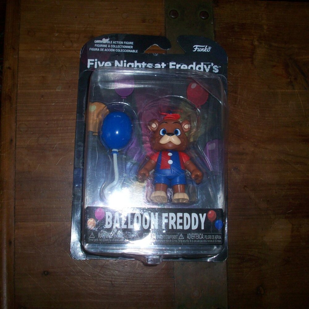 Five Nights At Freddy’s Balloon Freddy Toy 3.5" Action Figure 2023 FNAF *Flaw